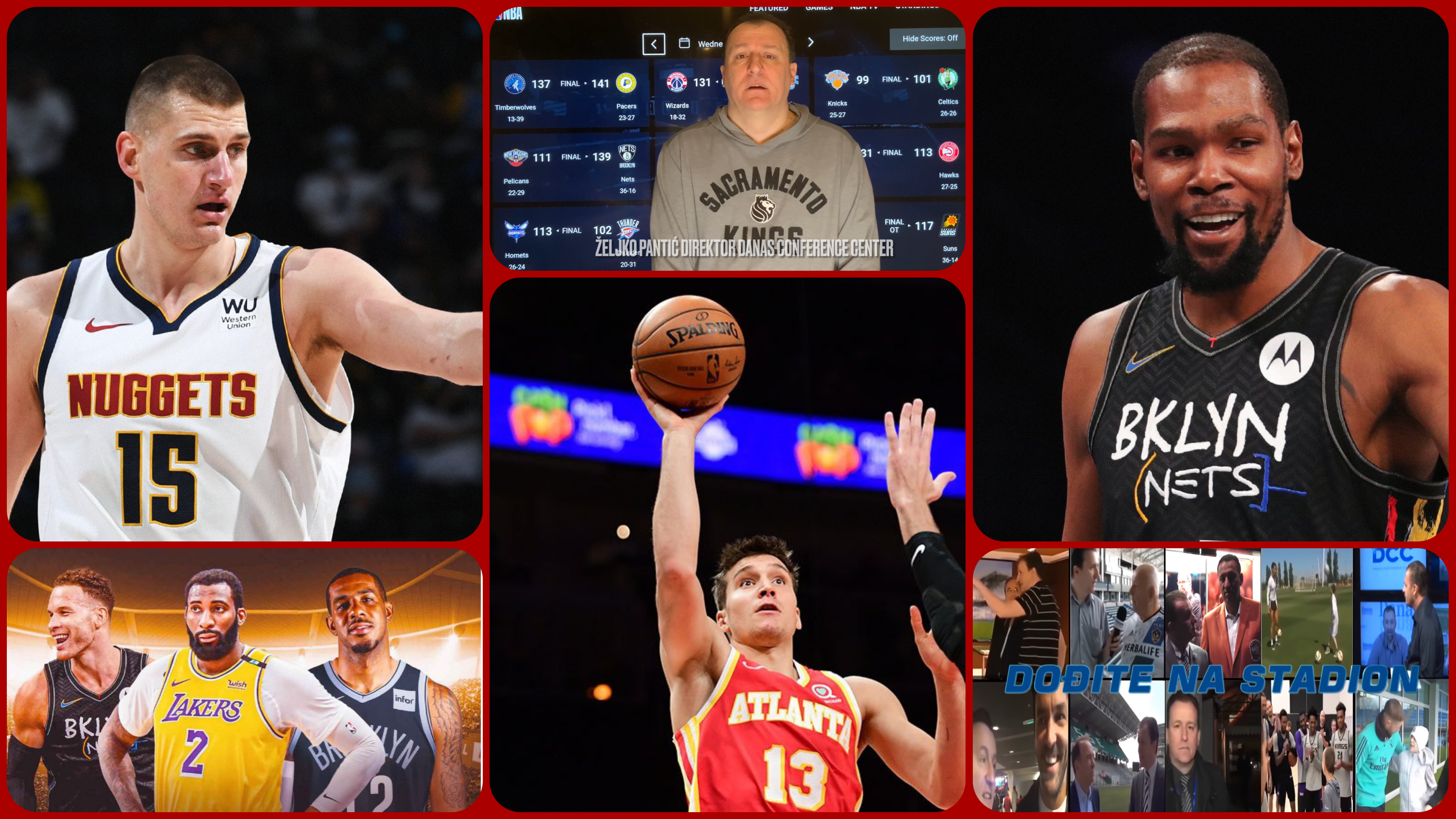 NBA Specijal: Jokić u pohodu na vrh Zapada i konačno Bogdan u dobrom kontinuitetu (VIDEO)