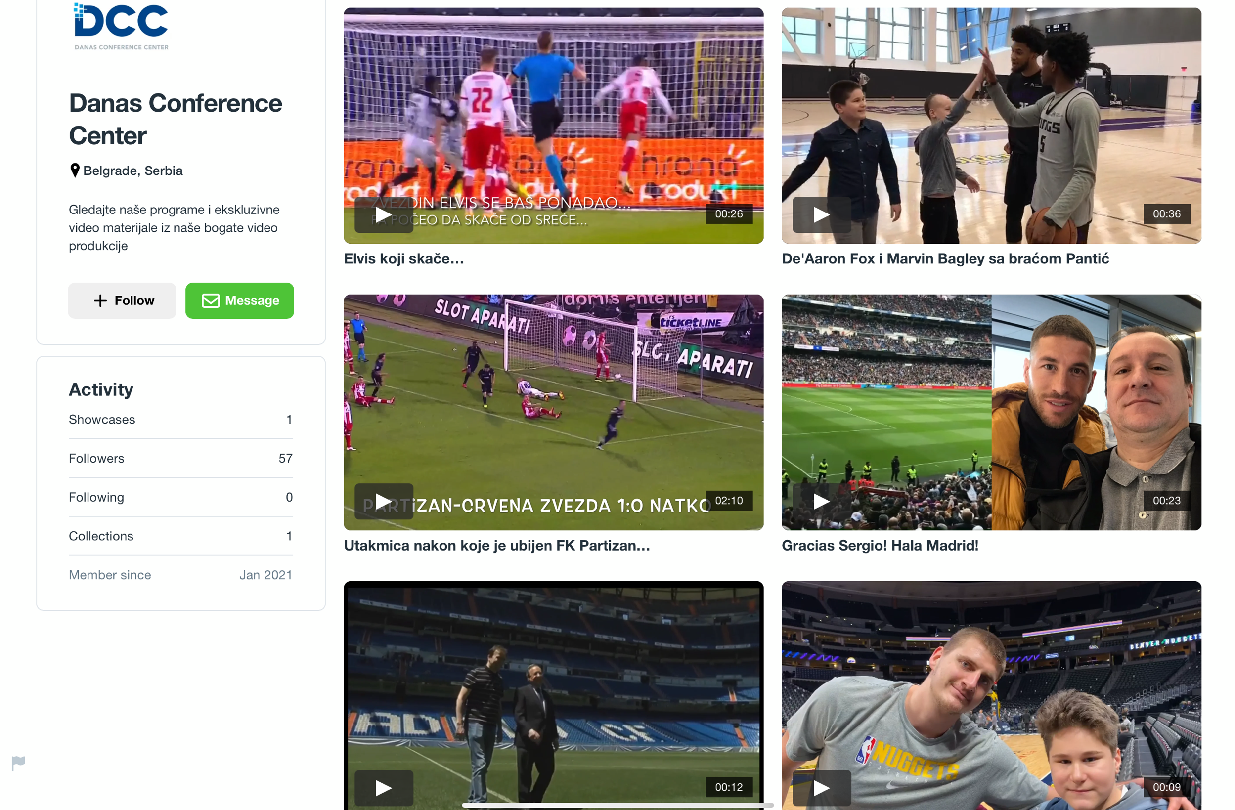 Dobro došli na Vimeo kanal Danas Conference Center! (VIDEO)