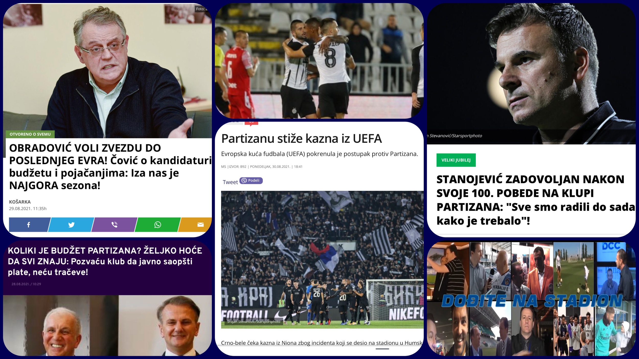 Željko Pantić: Dođite na stadion 453. Evroligaški lelek Nebojše Čovića i UEFA mač nad Partizanom… (VIDEO)