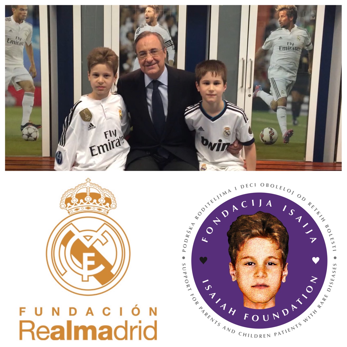 Fondacija Real Madrid je novi partner Fondacije Isaija!