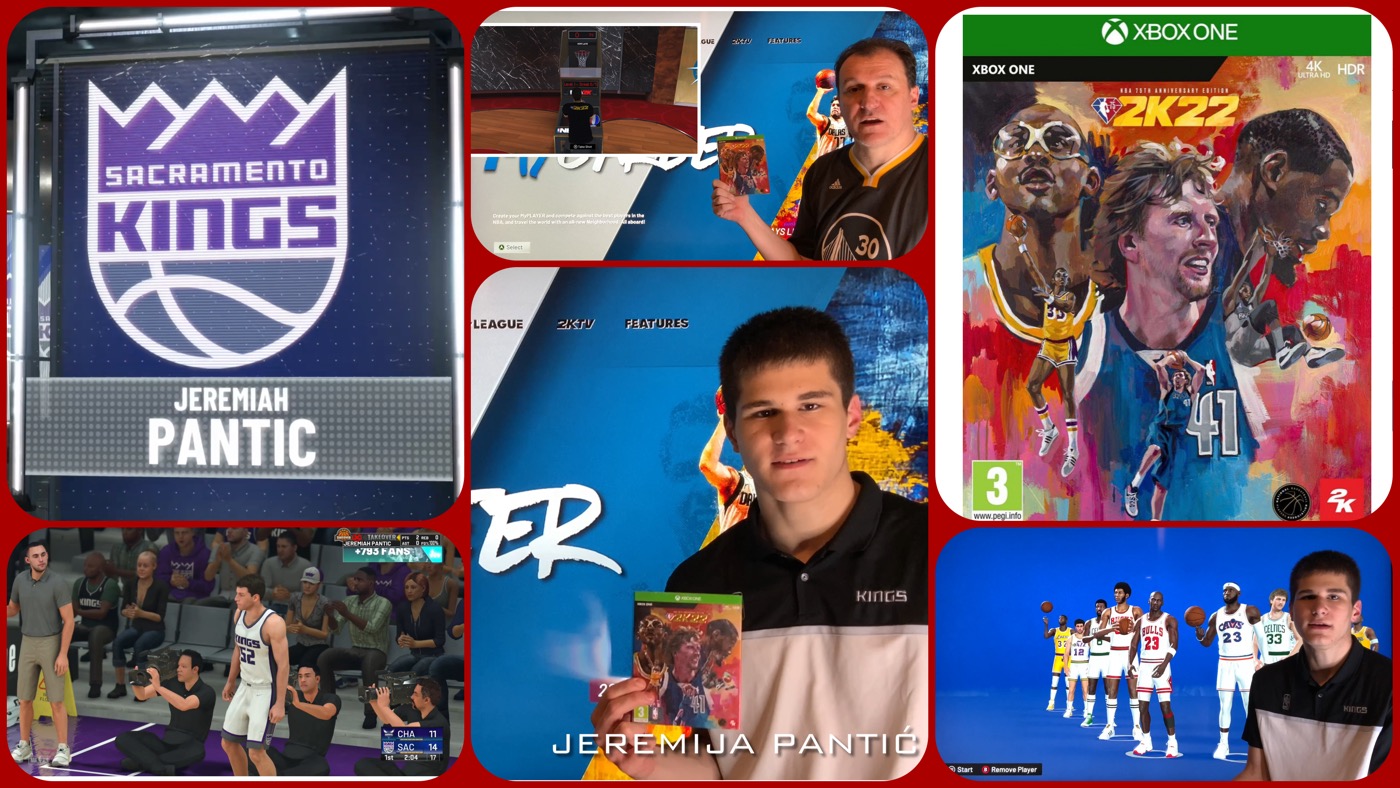 DCC Recenzija: NBA 2K22 NBA 75th Anniversary Edition (VIDEO)