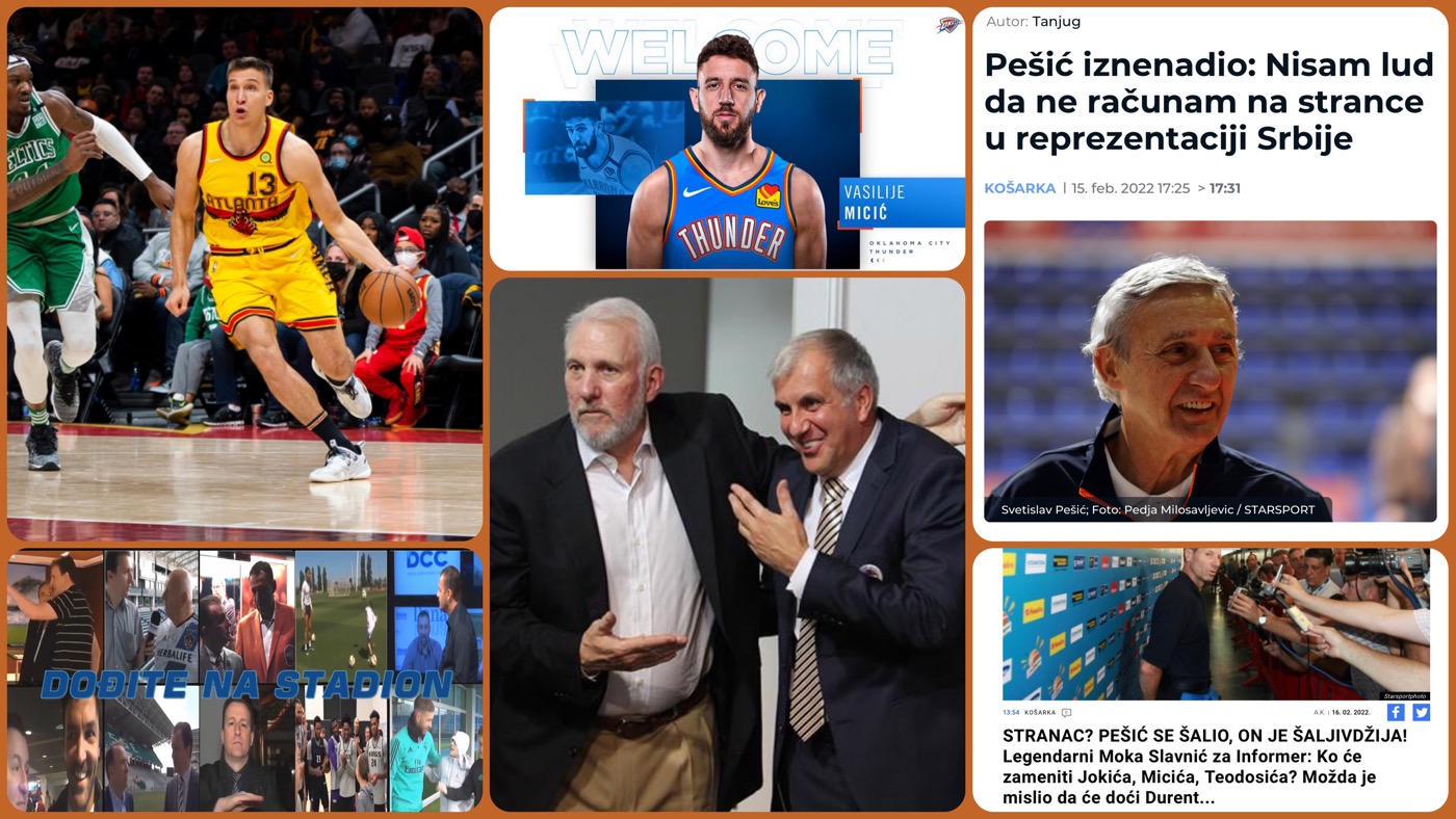 Željko Pantić: NBA Europe Specijal. Stranci u reprezentaciji i Bogdan u trci za šestog igrača NBA…(VIDEO)