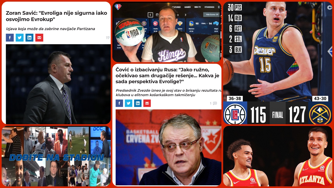 Željko Pantić: NBA Europe Specijal. Misterija Evrolige bez Rusa i NBA priča o Wilson loptama… (VIDEO)