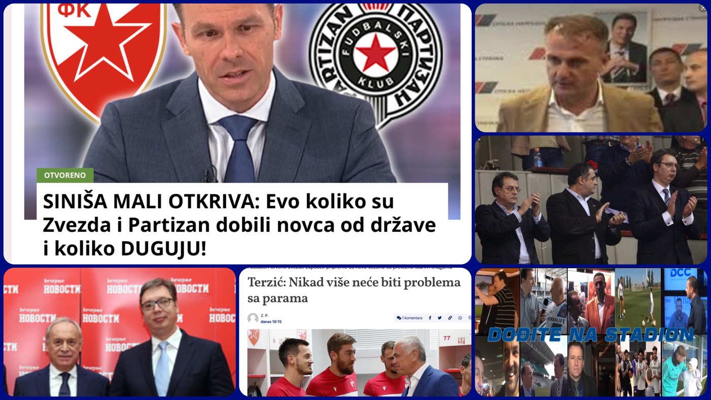 Željko Pantić: Specijal Dođite na stadion. Multimilionski poreski dugovi i prebogati doktor Terzić…(VIDEO)