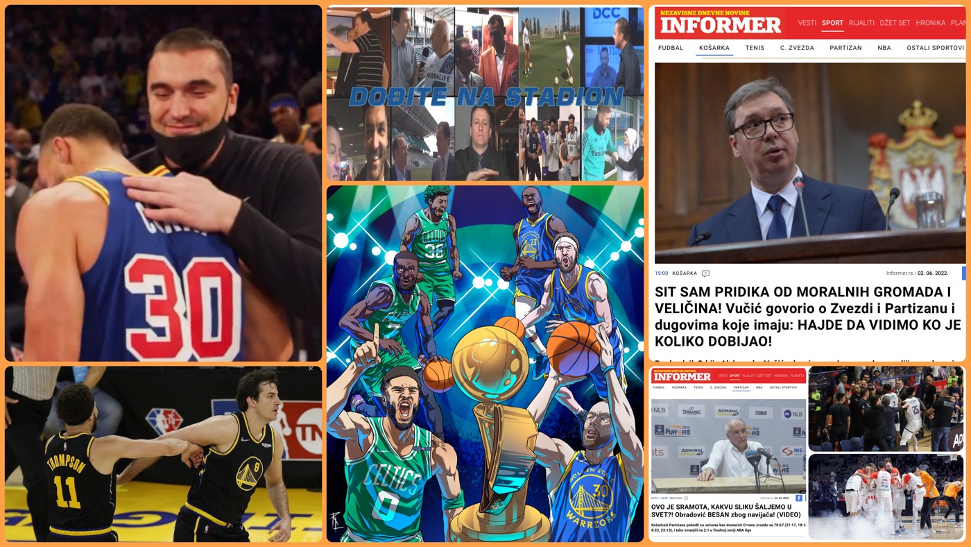 Željko Pantić: NBA Europe Specijal. Sirotinjska zabava umesto košarke i NBA Finale Belog i Miloja… (VIDEO)