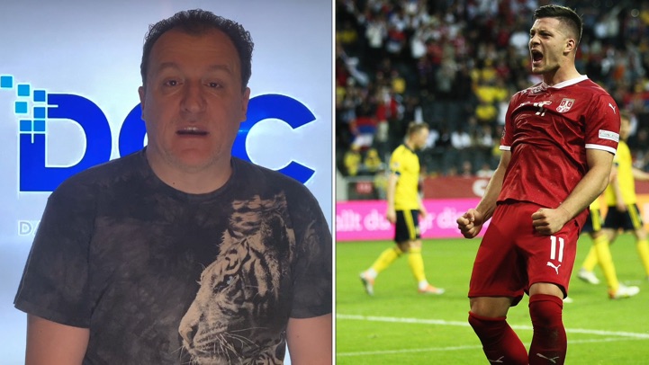 Željko Pantić: Pobeda Srbije na domaćem terenu u Stokholmu i konačno Luka Jović…(VIDEO)