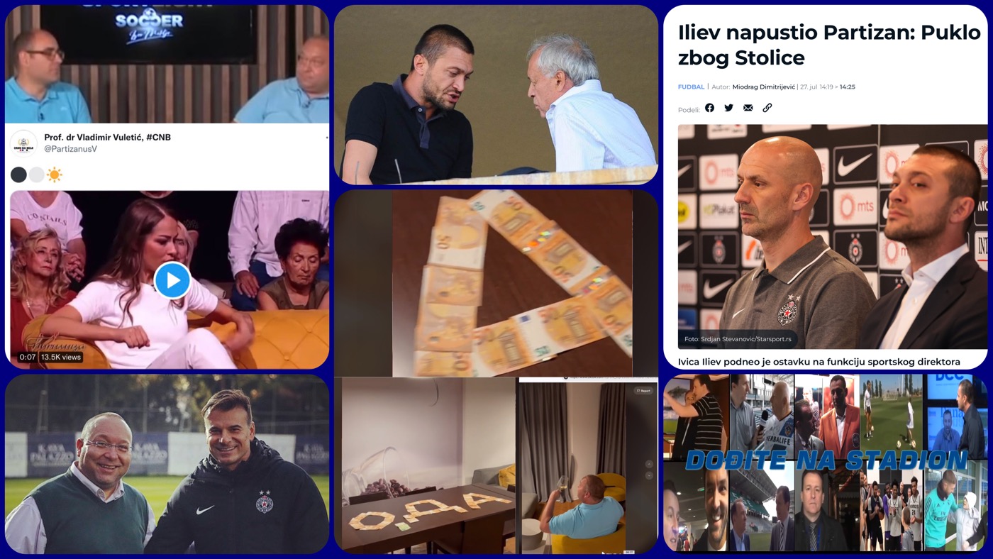 Željko Pantić: Specijal Dođite na stadion. Iliev u ostavci, Partizan u komi  i 30.000 evra iz šaše…(VIDEO)