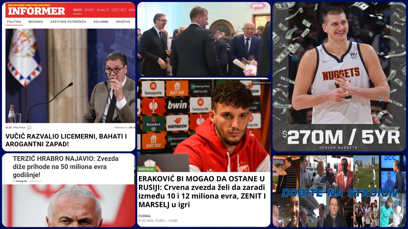 Željko Pantić: Dođite na stadion 583. Če Gevara Vučić, dovedeni Željko i Gasprom milioni za Zvezdu…(VIDEO)