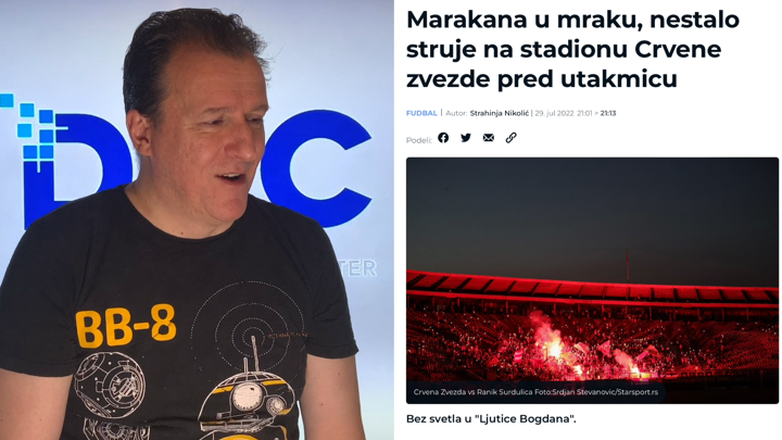 Željko Pantić: Zalutali službenik EPS-a na stadionu Zvezde i titula osvojena već u četvrtom kolu…(VIDEO)