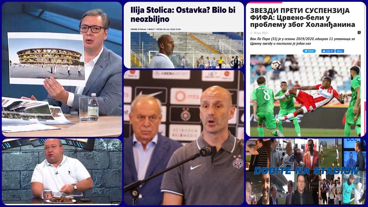 Željko Pantić: Dođite na stadion 592. Vučićevo Crno Na Belo i čudesno samopouzdanje Ilije Stolice…(VIDEO)