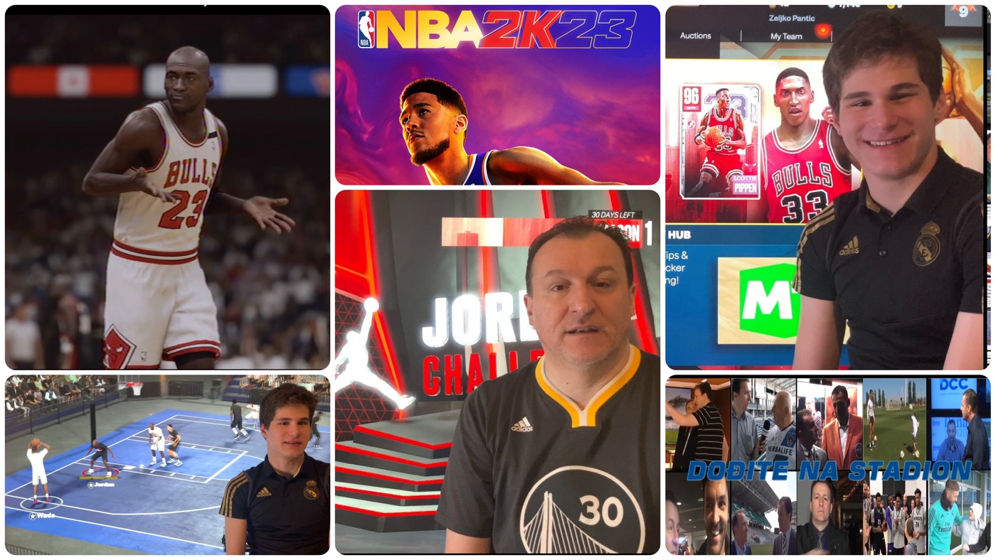 Željko i Jeremija Pantić: Recenzija za NBA 2K23… Veličanstvena video igra dostojna Majkla Džordana…(VIDEO)