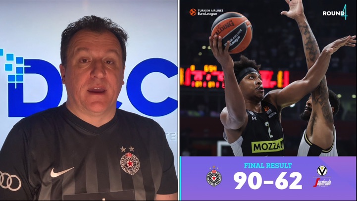 Željko Pantić: Partizan konačno probio led u Evroligi, Virtus raznet u paramparčad…(VIDEO)