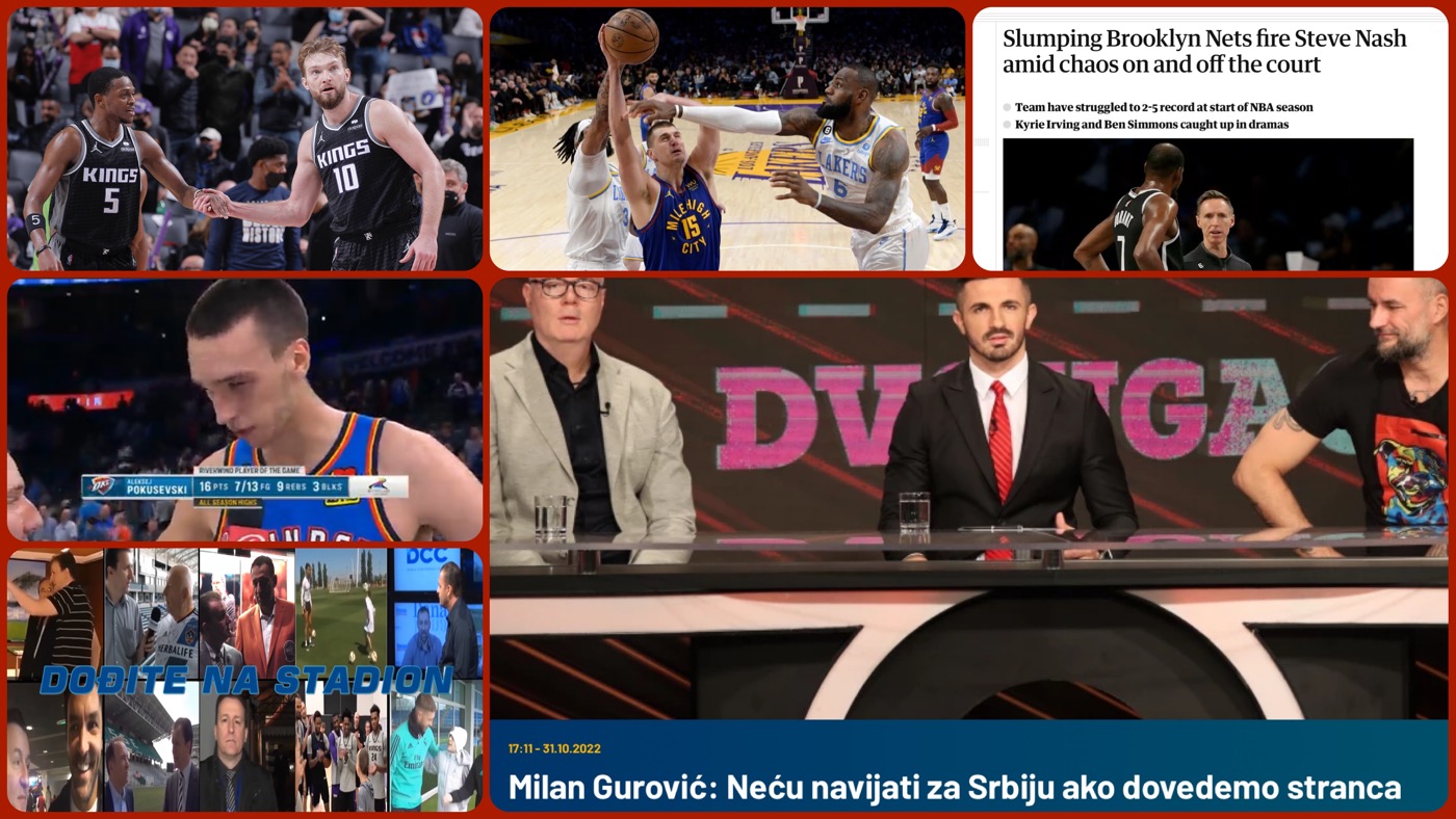 Željko Pantić: NBA Europe Specijal. Pokuševski u usponu i kampanja za suicid reprezentacije Srbije…(VIDEO)