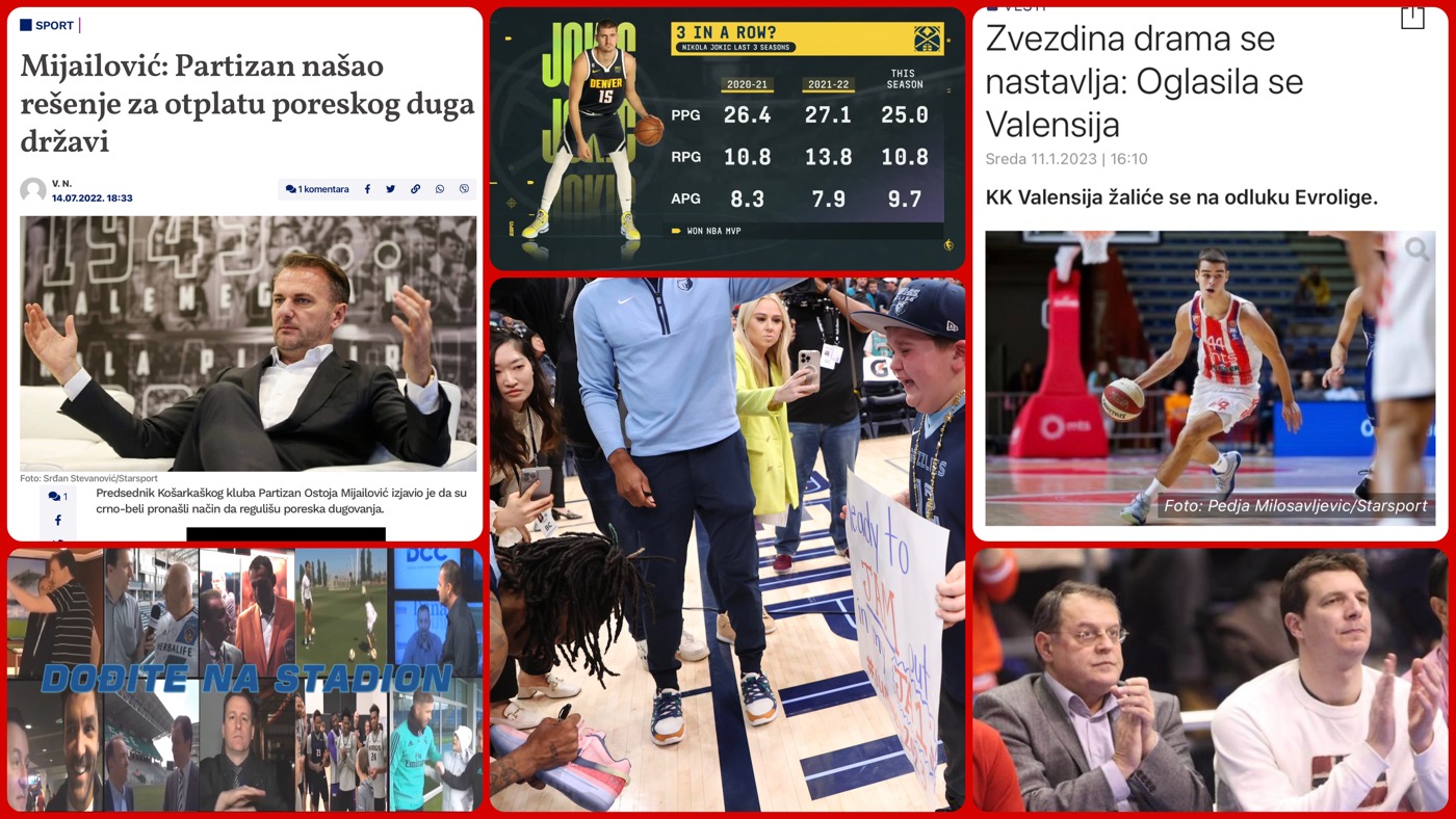 Željko Pantić: NBA Europe Specijal. Zvezdina drama, SNS poreski dužnik i dečja radost zbog patika…(VIDEO)