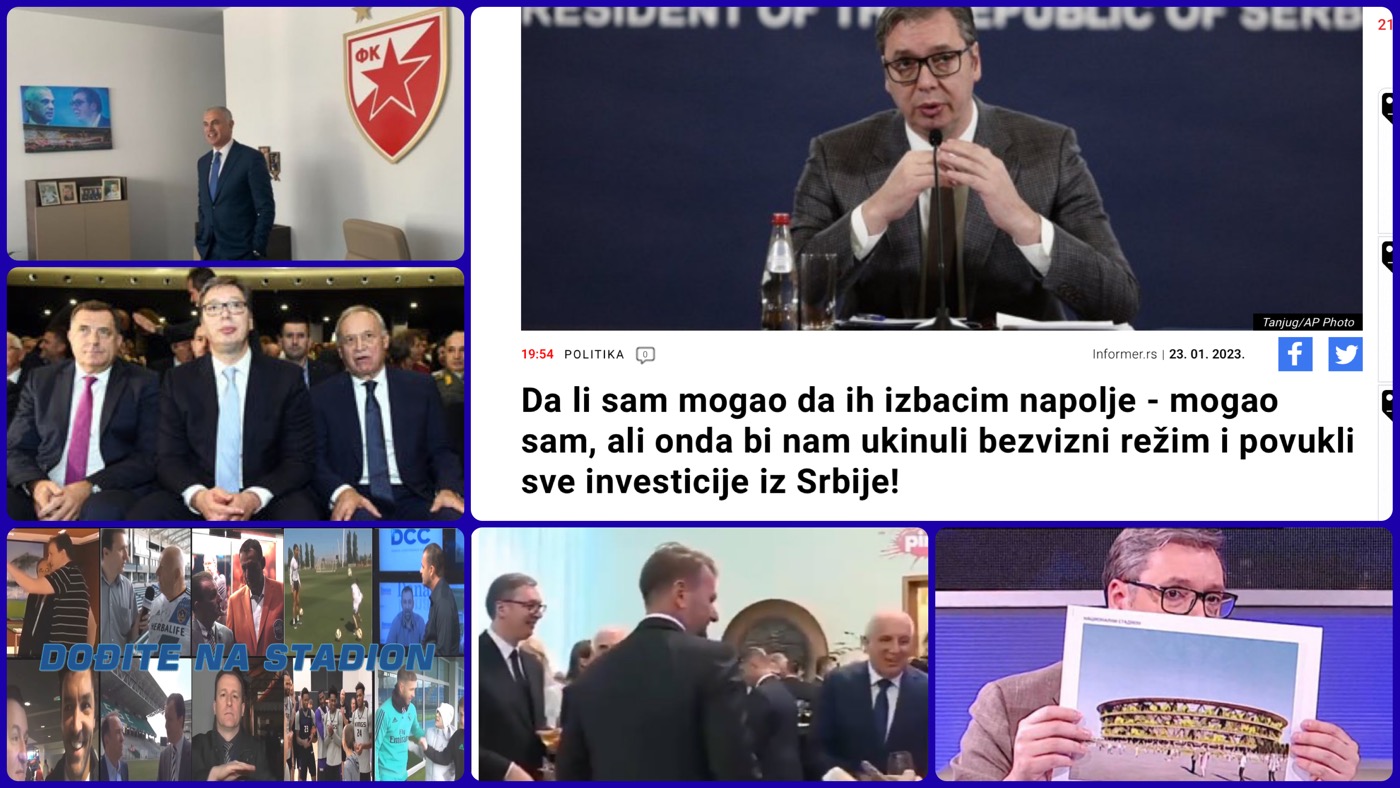 Željko Pantić: Dođite na stadion 664. Vučić u ćošku i domino efekat ekonomskog sloma srpskog sporta…(VIDEO)