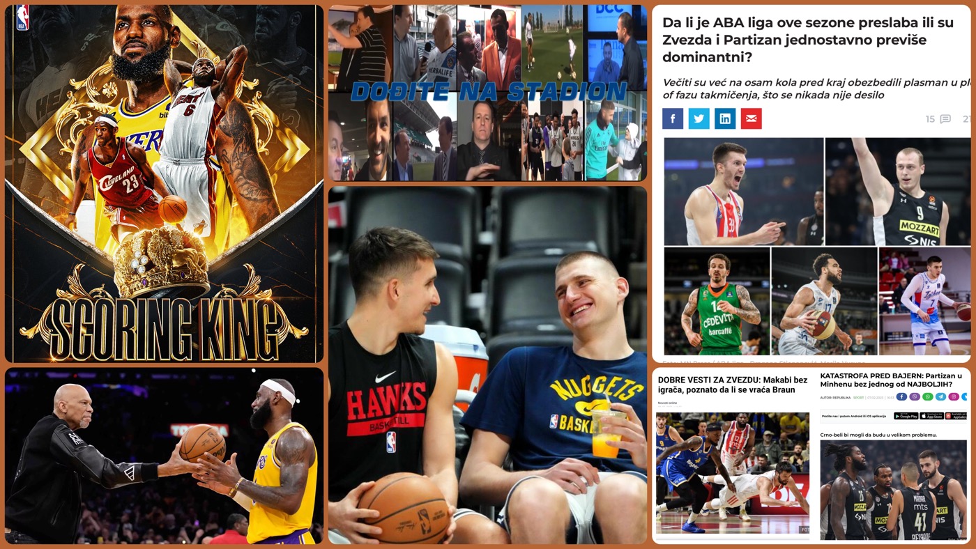 Željko Pantić: NBA Europe Specijal. Istorijski rekord Lebrona, šampionska igra Denvera i ABA propast…(VIDEO)