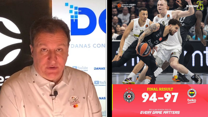 Željko Pantić: Partizan koji je jurio Pirovi Kup ispustio odmorni Fenerbahče za novu plej of dramu…(VIDEO)