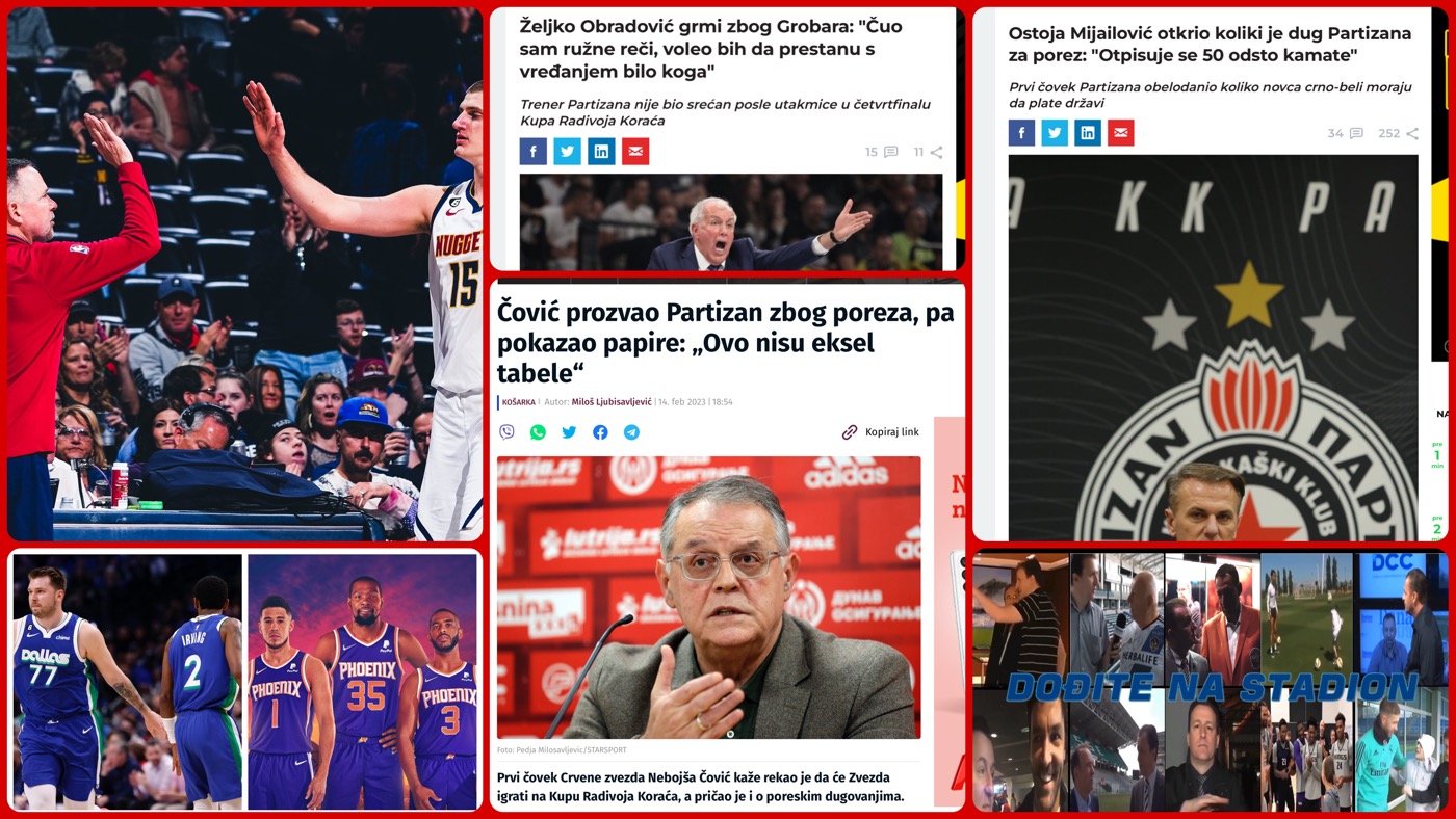 Željko Pantić: NBA Europe Specijal. Denver na vrhu, pokajnik Nebojša i šest godina neplaćanja poreza…(VIDEO)