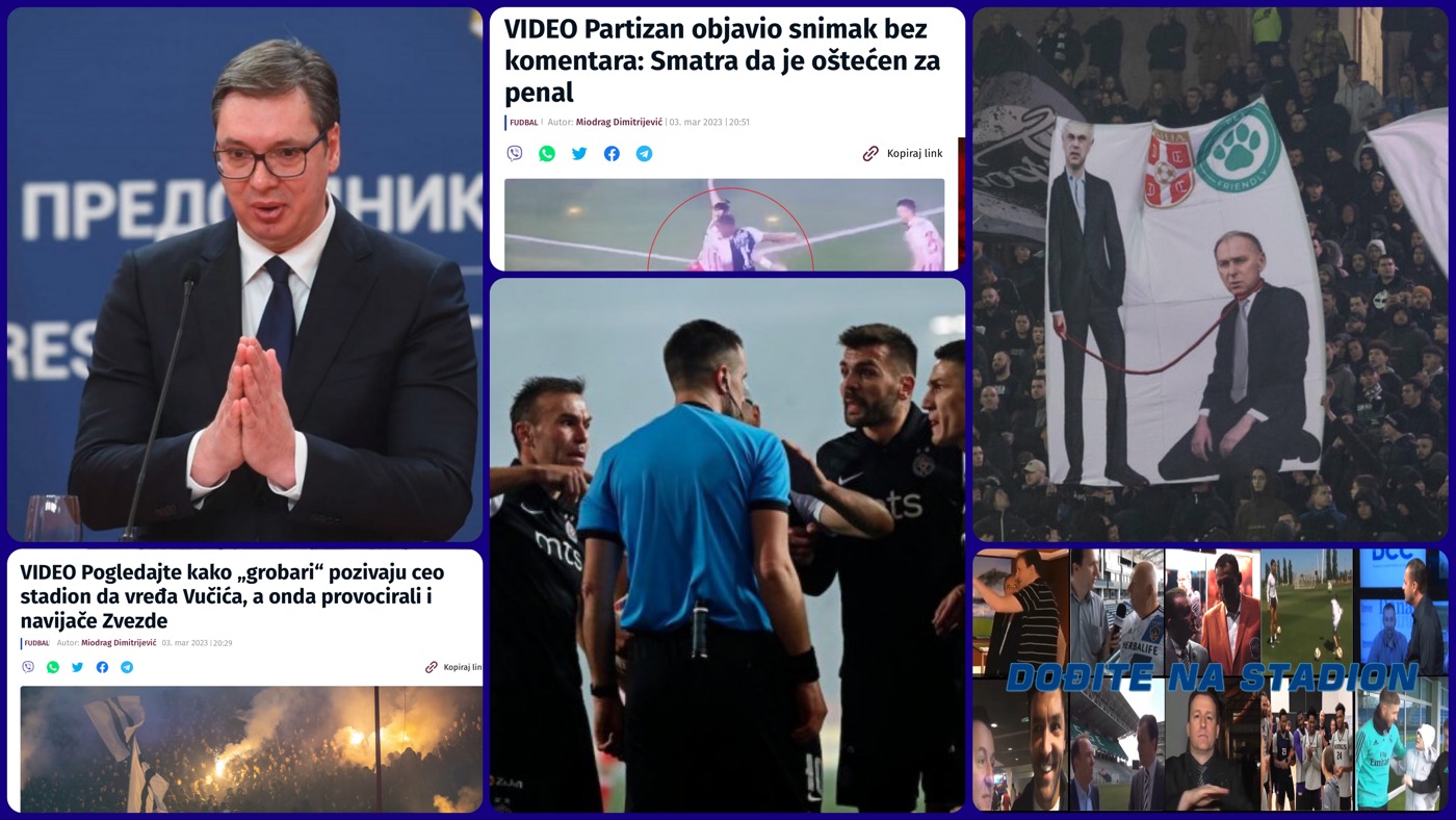 Željko Pantić: Dođite na stadion 685. Derbi kao ogledalo Vučićeve bolesti i Džajićev tim na čelu FSS…(VIDEO)