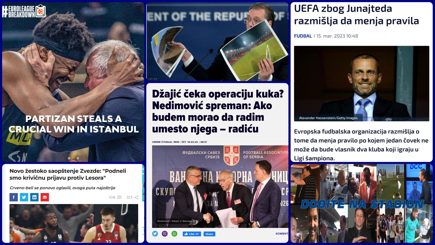 Željko Pantić: Dođite na stadion 691. FSS ministar za poljsko mleko i fudbal kao Vučićeva terapija…(VIDEO)