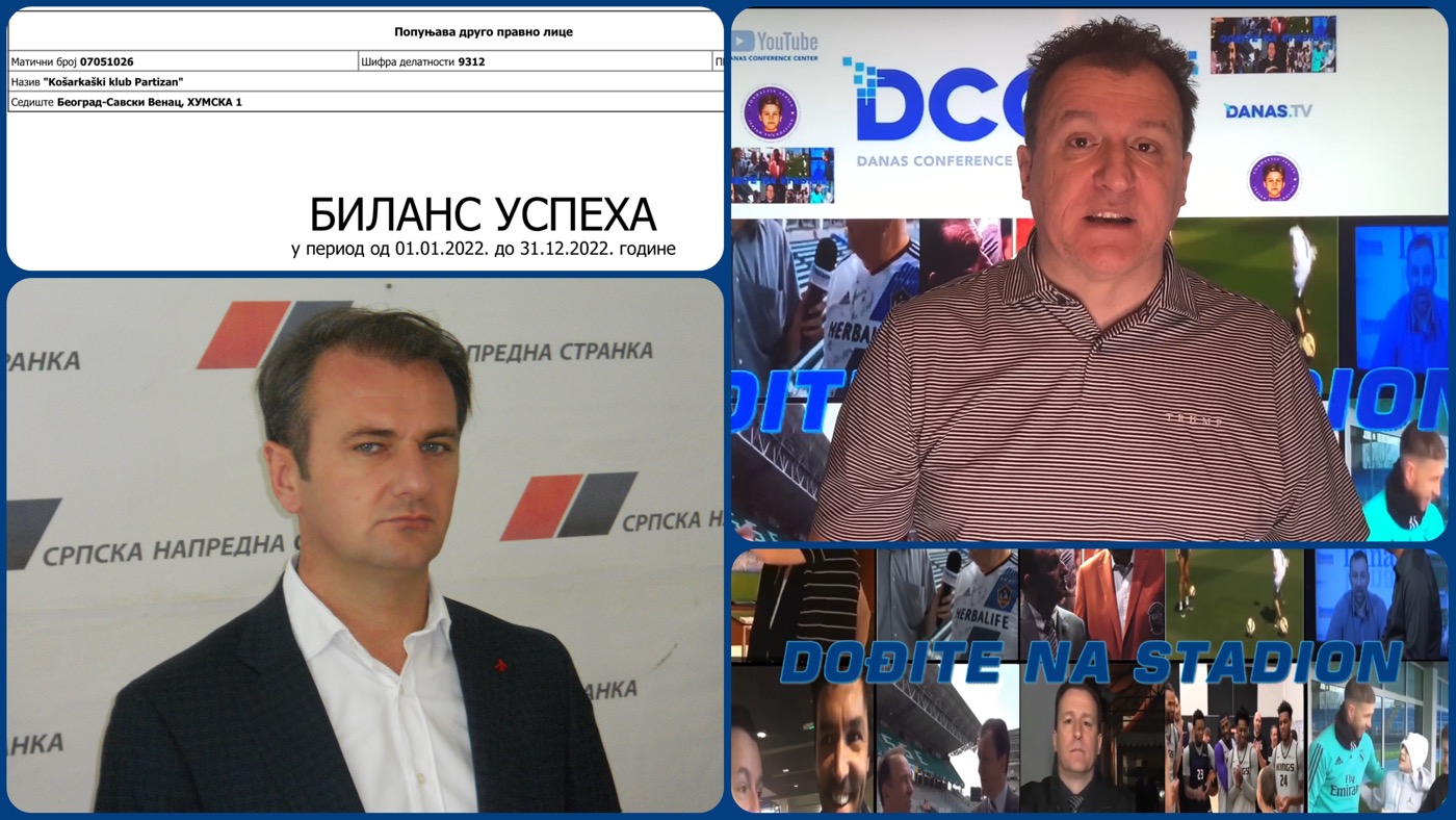 Željko Pantić: Specijal Dođite na stadion. Najveći dug u istoriji KK Partizan i misija SNS Ostoje…(VIDEO)