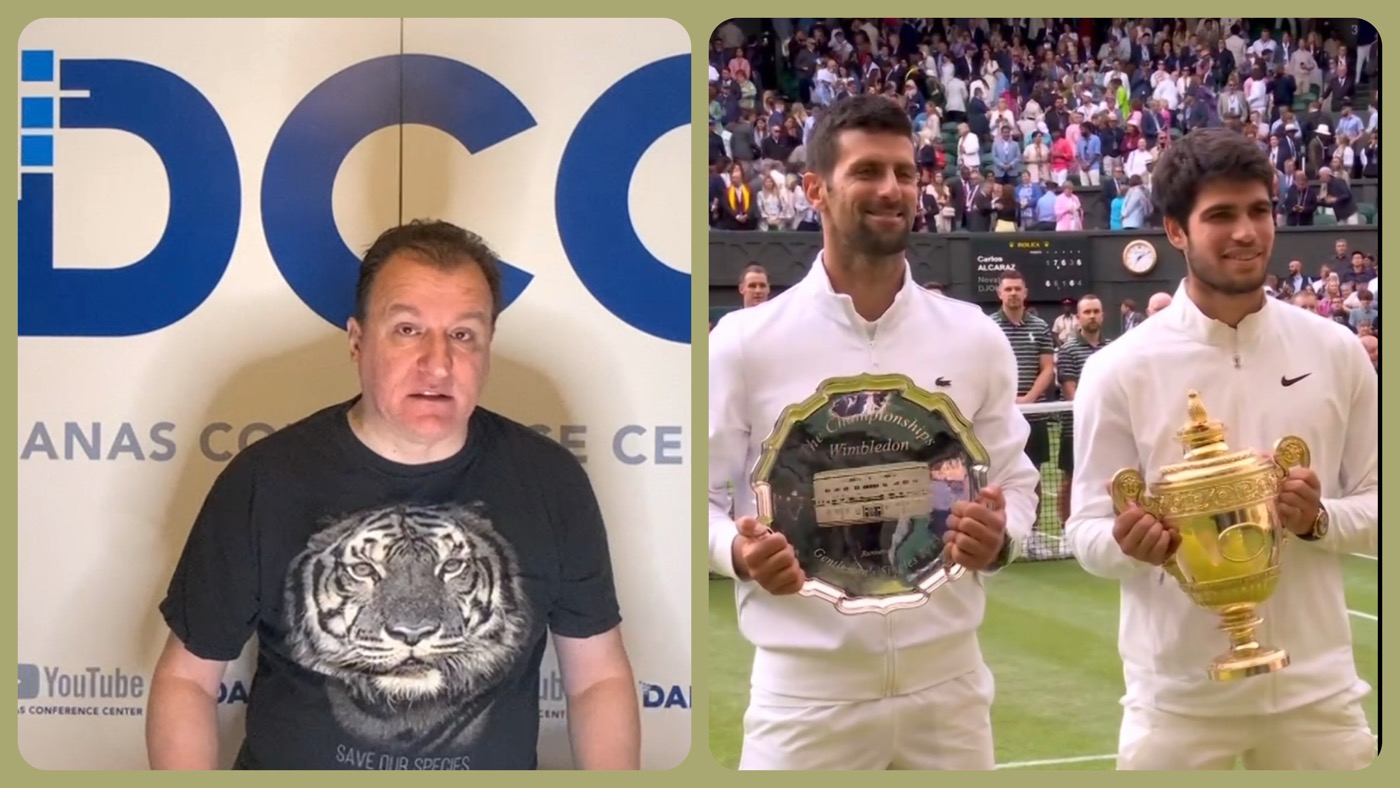 Željko Pantić: Novak za divljenje, Alkaraz za pobedu i tenis kao najnehumaniji sport na svetu…(VIDEO)