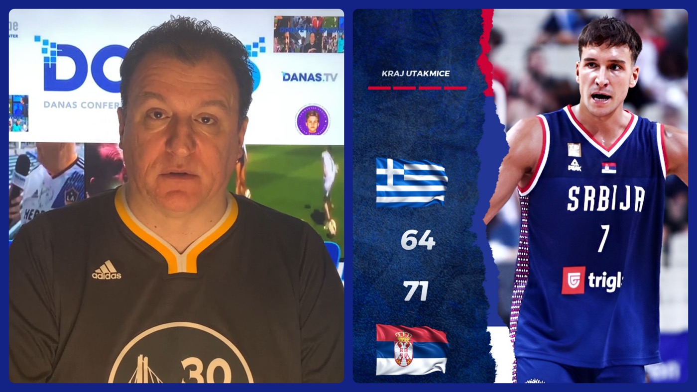Željko Pantić: Bogdan kao prirodni lider oslabljene Srbije i rutinska pobeda nad Grčkom bez Janisa…(VIDEO)