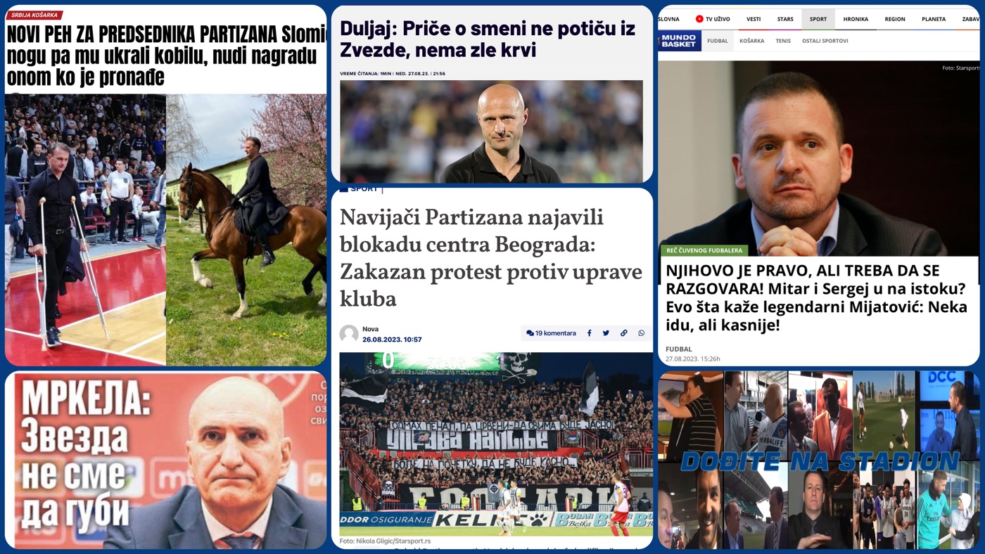Željko Pantić: Dođite na stadion 755. Bekstvo Ostojine kobile i Crvena zvezda koja ne sme da gubi…(VIDEO)