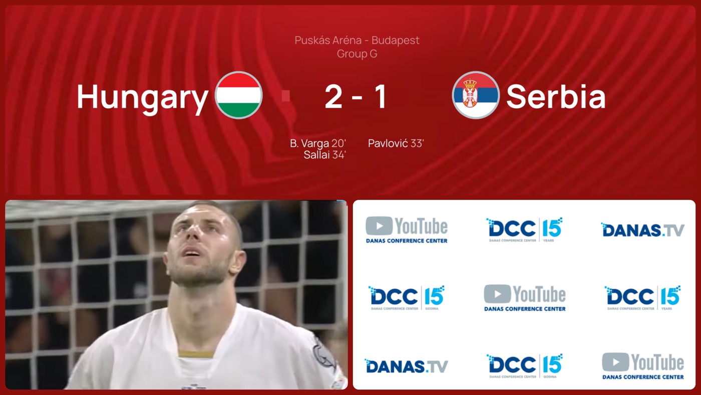 OCENE: Mađarska-Srbija 2:1. Nesrećni poraz Srbije, tragični Mijat i sebično dete Ratkov…(VIDEO)