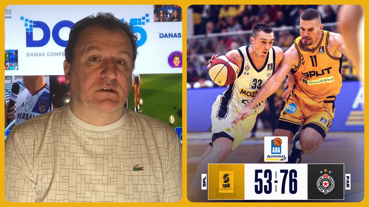 Željko Pantić: Partizanova šetnja po Splitu i užasi propasti hrvatske klupske košarke…(VIDEO)