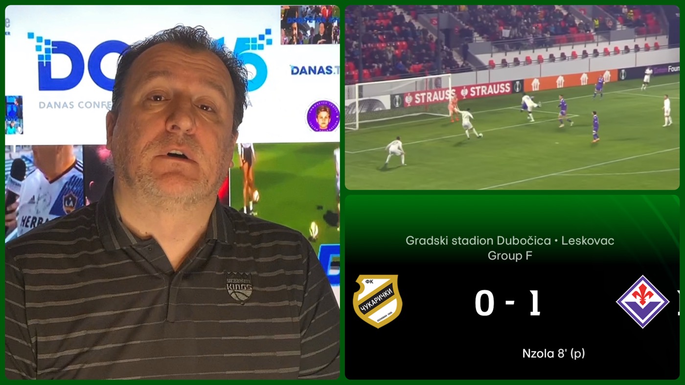 Željko Pantić: Čukarički promašio remi, slom UEFA koeficijenta i sablasno prazne tribine u Leskovcu…(VIDEO)