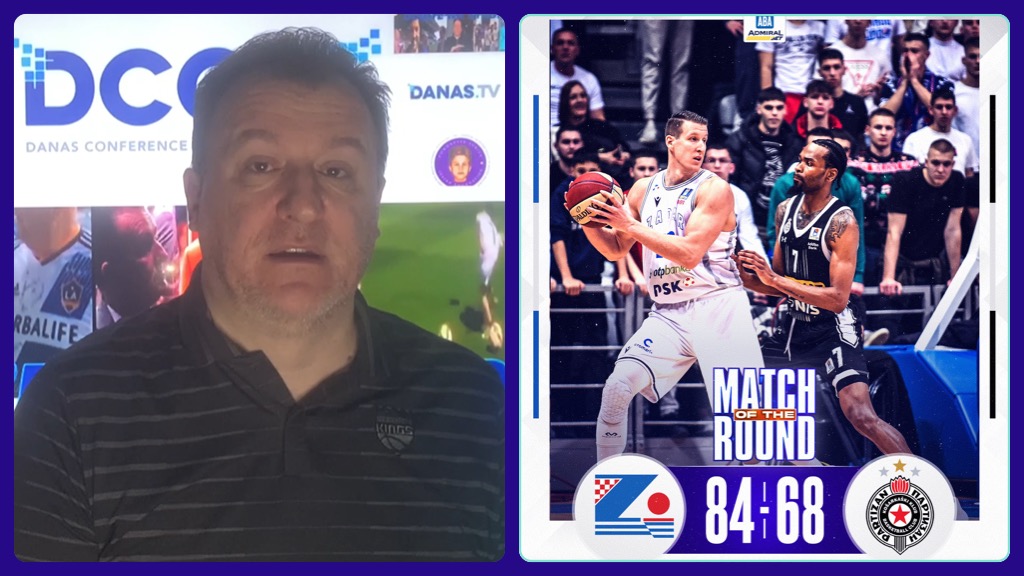 Željko Pantić: Zadar demolirao umorni Partizan i pritisak domaćeg terena koji vraća veru u ABA ligu…(VIDEO)