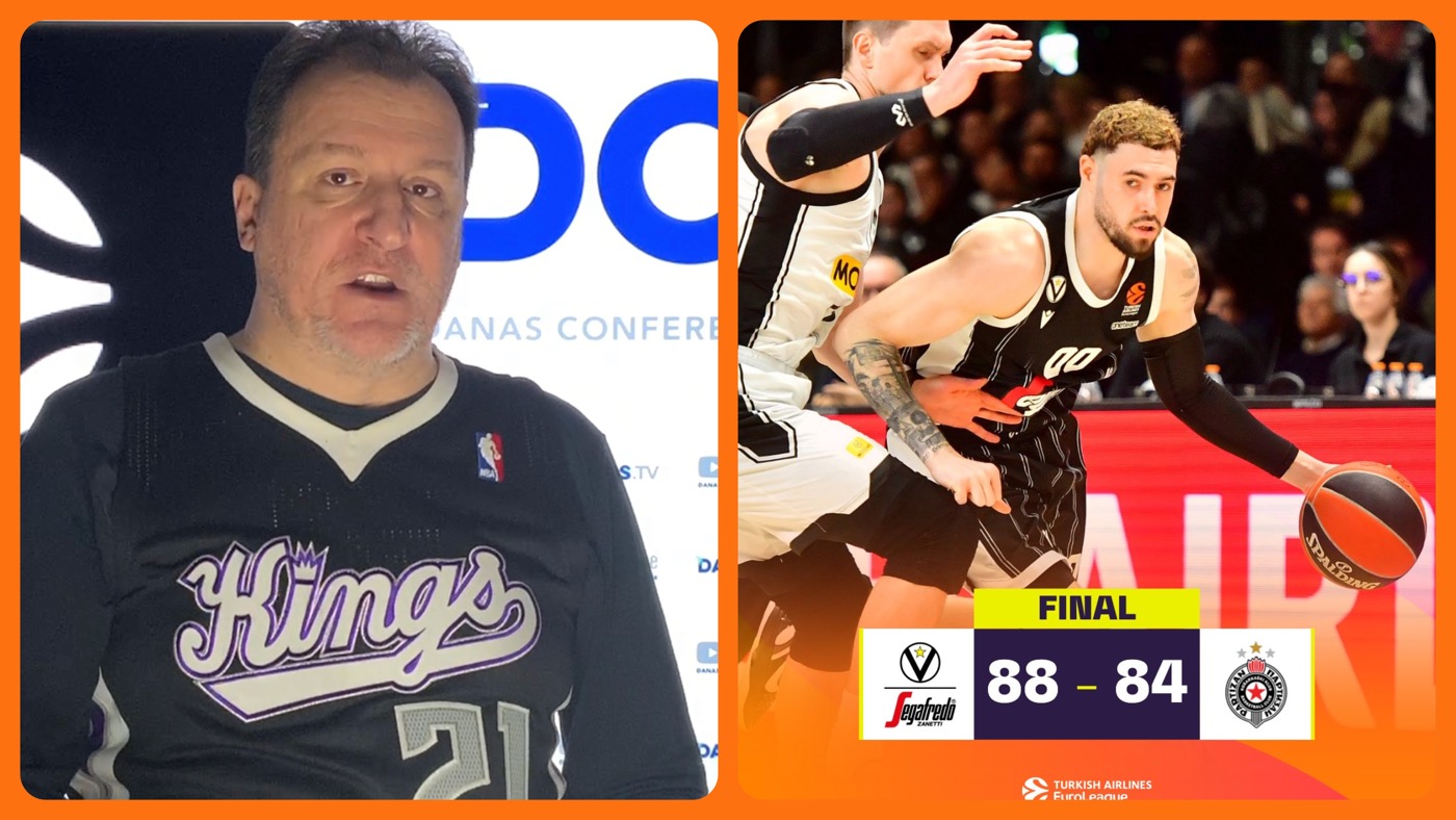 Željko Pantić: Partizan opet ispustio Virtus, Panter opet od heroja do tragičara…(VIDEO)