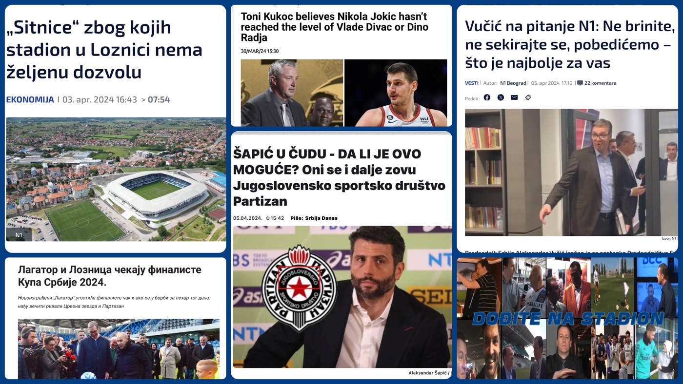 Željko Pantić: Dođite na stadion 828. Milijarde za zataškavanje Oskara, kup u Loznici i GOAT Jokić…(VIDEO)