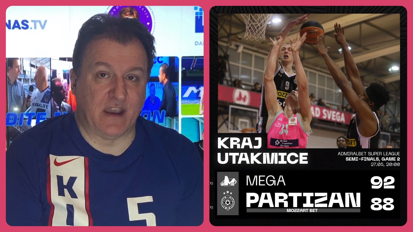 Željko Pantić: Razvodnjeni Partizan pao od roze farme i čak devet poena Kevina Kapitena…(VIDEO)