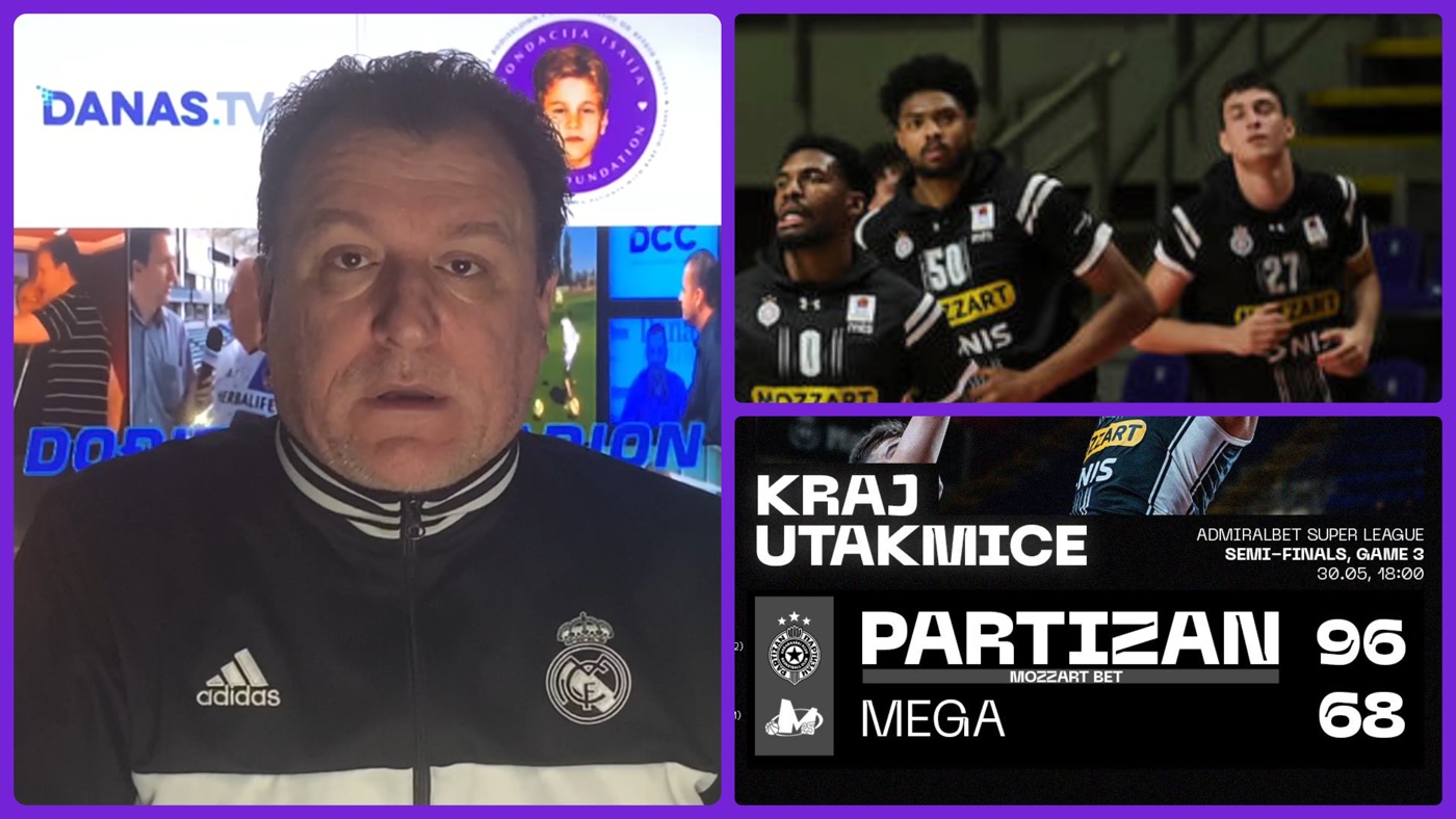 Željko Pantić: Partizan rutinski do finala i talentovani Aleksa koji ne mora da nosi roze…(VIDEO)