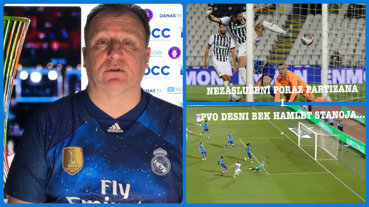 Željko Pantić: Nezasluženi poraz Partizana i PVO desni bek Hamlet Stanoja… (VIDEO)