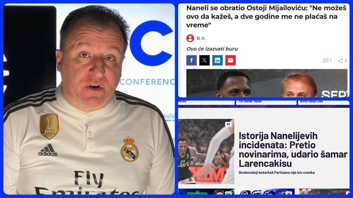 Željko Pantić: Naneli kao treći Madar, Ostoja koji ne plaća plate i KK Partizan kao auto otpad… (VIDEO)