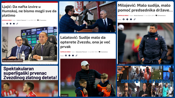 Željko Pantić: Dođite na stadion 889. Vučičeva Zvezda koja je dosadila Lalatu i narikača Rasim… (VIDEO)