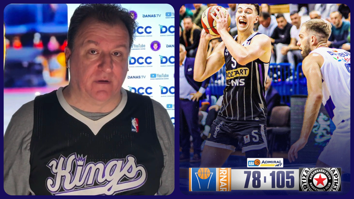 Željko Pantić: Koprivica zgromio Mornar, Partizan i dalje bez poraza u ABA ligi… (VIDEO)