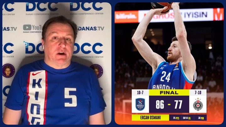 Željko Pantić: Nova bizarna kiša trojki i riđi Albanac kao MVP svemira  za poraz sjajnog Partizana…
