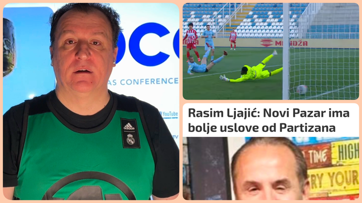 Željko Pantić: Zvezda davala golove na tri minuta, Novi Pazar kao slika sposobnosti Rasima Ljajića…