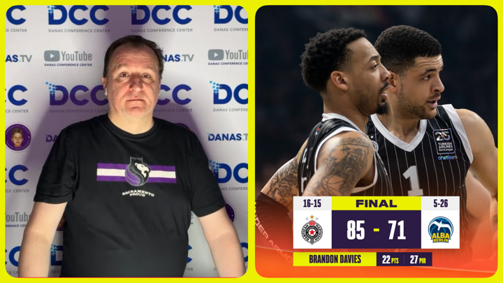 Željko Pantić: Dejvis i Bonga slomili Albu, Partizan upisao must win za nastavak plej of borbe…