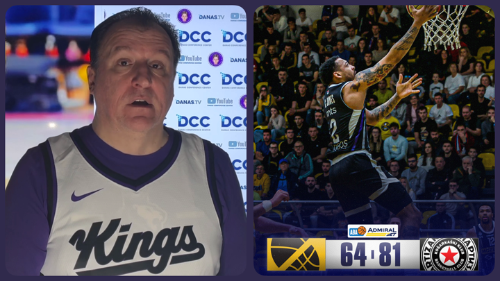 Željko Pantić: Bez drame u Splitu, Partizan na vrhu ABA lige pred utakmice odluke u Evroligi…