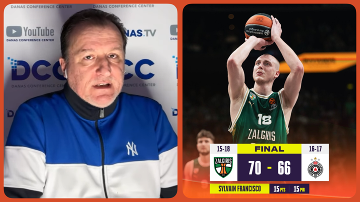 Željko Pantić: Smajlagić izginuo da izbaci Partizan, Žalgiris odneo pobedu u grotlu Kaunasa…