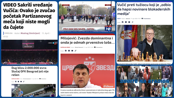 Željko Pantić: Dođite na stadion 933. Gluva soba Arene sport i derbi kao ogledalo Vučićeve tiranije…