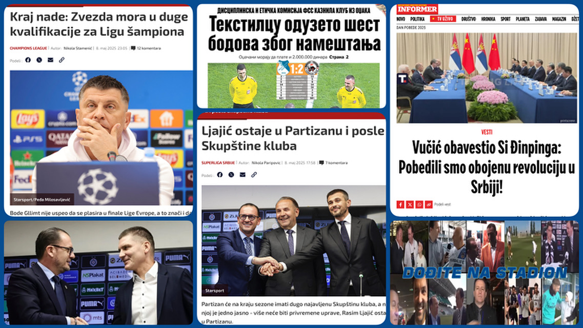 Željko Pantić: Dođite na stadion 941. Zvezda u paklu kvalifikacija, stalni Rasim i sluga brata Sija…