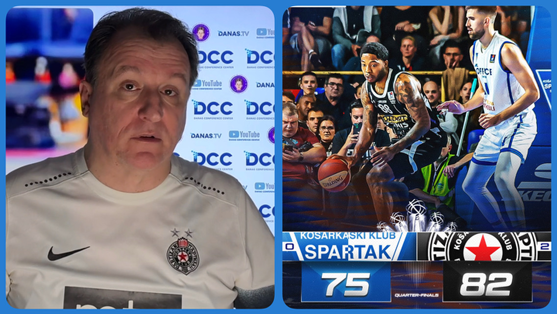 Željko Pantić: Partizan preživeo Cerovinu, Spartak nije preživeo Vanju Kapitena i Pokuševskog…