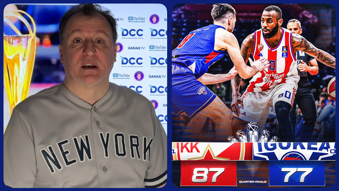 Željko Pantić: Hrabra  Igokea pala u finišu, Zvezda odnela tešku pobedu i povela u plej of seriji…