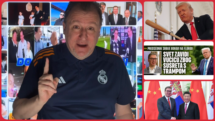 Željko Pantić: Pinki je video Tita, a kineski vazal Aca Majami ipak nije video Trampa…